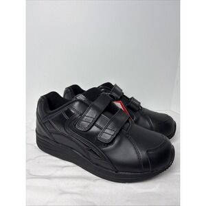 DREW Force V Shoes Mens 12 4W Black 44714-14 Leather Athletic Walking Shoes